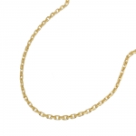 bracelet, anchor chain 1.3mm, 585 14ct GOLD