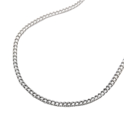 necklace, curb chain, stainless steel
