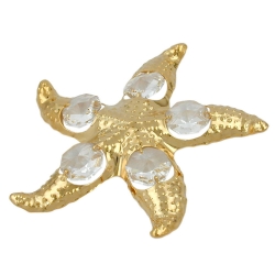 star fish with 5 crystal elements - 70625