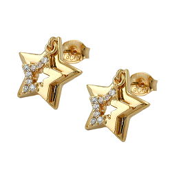 Earrings, Gold-Plated