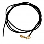 band, leather natur, gold clasp, 100cm