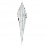 pendant cone clear crystal