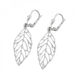 earrings, leverback, silver 925