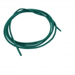 leather strap round cord cowhide 2mm turquoise colored ca. 1m