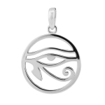pendant, eye of horus, silver 925
