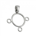 pendant for charms, silver 925 