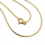 snake chain, 45cm, 1mm, 14K GOLD