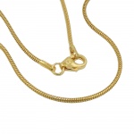 snake chain, 50cm, 1.2mm, 14K GOLD