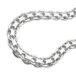 bracelet 4.6mm bismark chain silver 925 19cm