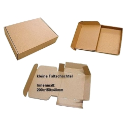 Foldable Box, Small, Brown, Pre-Punched