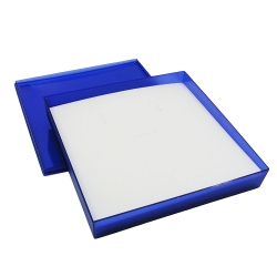 gift box, universal, blue transparent