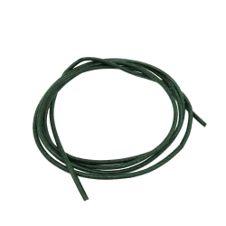 leather cord green , 2mm, 100cm 