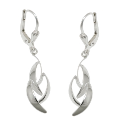 Leverback Earrings, Fantasy, Silver 925