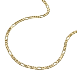 Necklace 1.6mm Figaro Chain 9K GOLD 42cm