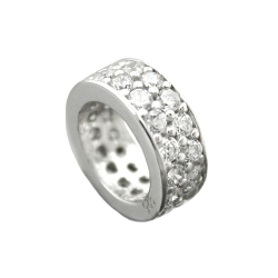 pendant, babtism ring, silver 925