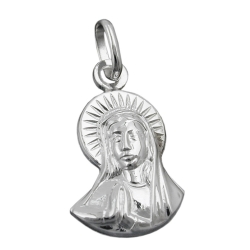 pendant, mother mary, silver 925 