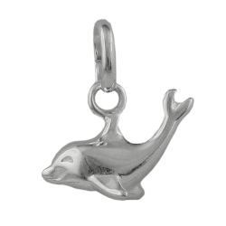 pendant small dolphin silver 925