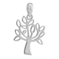 pendant, tree of life, silver 925