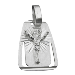 pendant with cruzifix, silver 925 