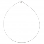 necklace, tonda, round chain, silver 925 - 138006-45