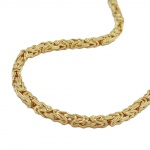 chain byzantine 2,5mm 50cm 14K GOLD - 537002-50