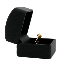 Premium Boxes, Boxes for one Ring, Black