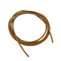 Leather Cord olive, 2mm, 100cm 
