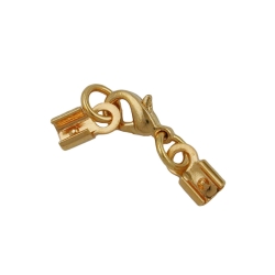 Clasp Set, Gold Plated