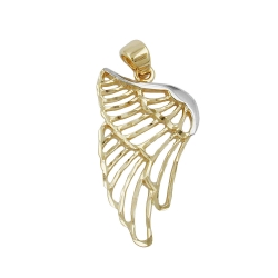 pendant, wing of an angel gold 9Kt