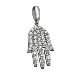Pendant, Symbol - Hand of Fatima, Silver 925