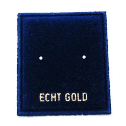 Velvet Card Display, 'ECHT GOLD'