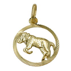 Zodiac pendants GOLD