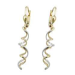 Leverback earrings without stone GOLD