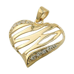Heart pendants GOLD