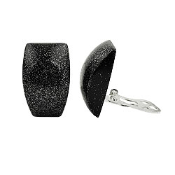Clip-on earrings black