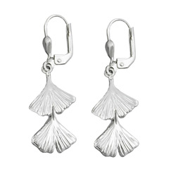Leverback earrings without stones Silver 925